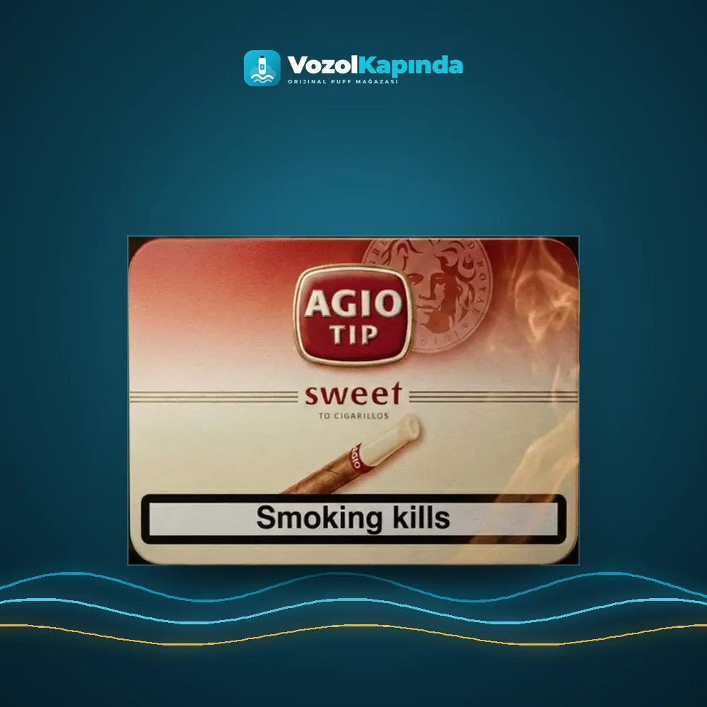 Agio Tip Sweet Cigarillos 50’s fiyatı ve siparişi, Vozol Kapında