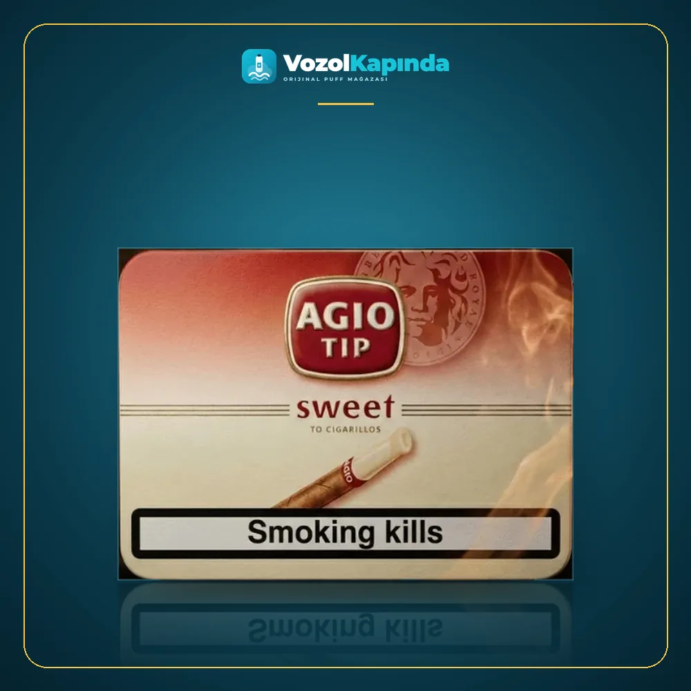 Agio Tip Sweet Cigarillos 50’s ön yüz görseli, orijinal ambalaj