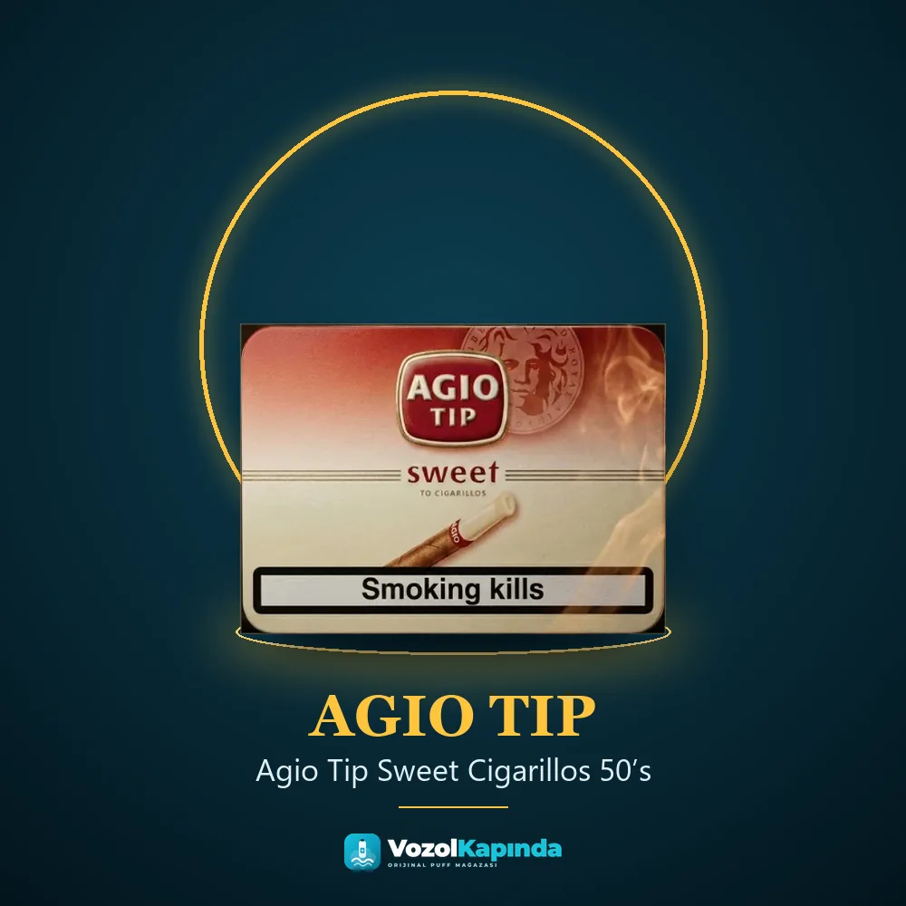Agio Tip Sweet Cigarillos 50’s özellikleri: orijinal ürün, kapıda ödeme, gizli paket
