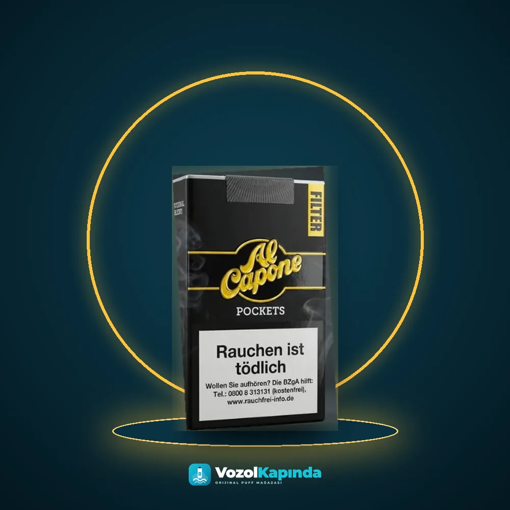 Al Capone Filter Pocket Sigarillo Tatlı Tütün Satın Al Al Capone Filter Pocket Sigarillo Tatlı Tütün, Vozol Kapında orijinal sigarillo