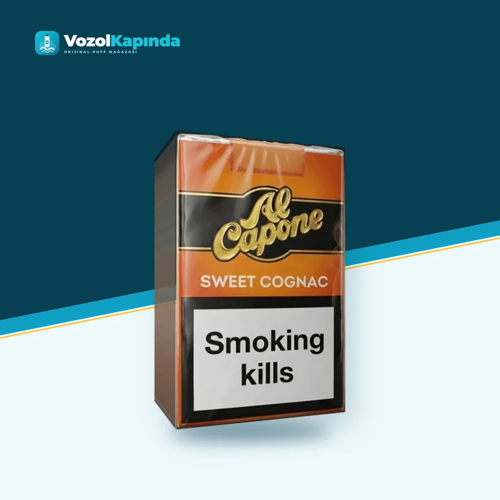 Al Capone Sweet Cognac Sigarillo paket görünümü