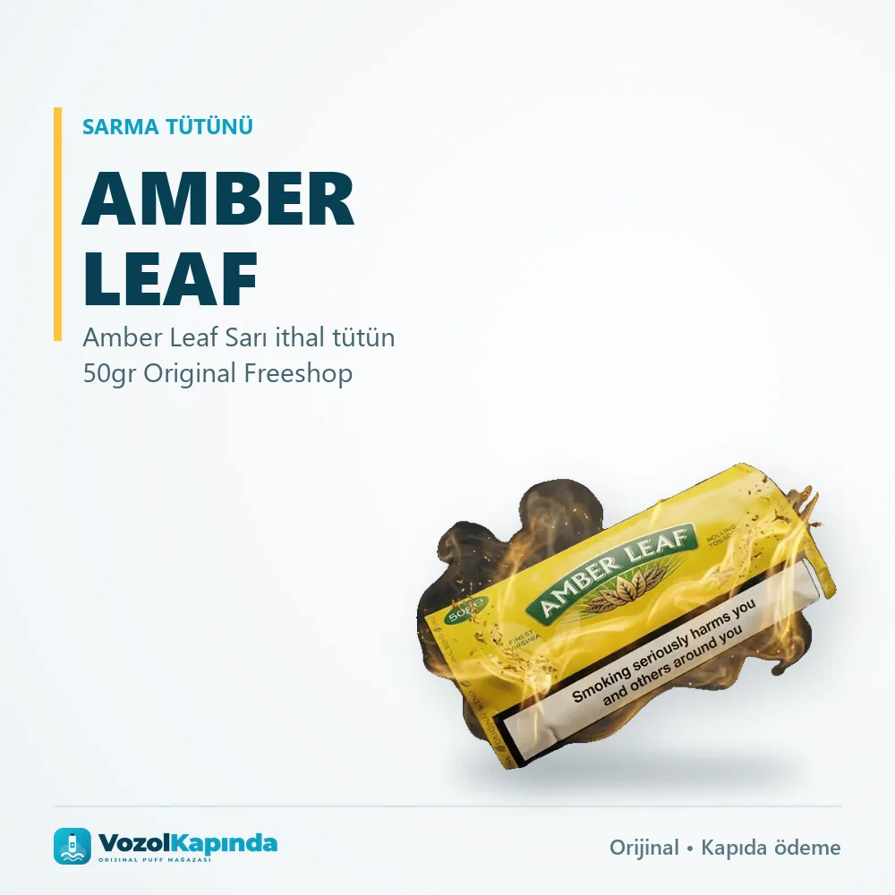 Amber Leaf Sarı ithal tütün 50gr Original Freeshop Özellikleri Amber Leaf Sarı ithal tütün 50gr Original Freeshop sipariş avantajları: kapıda ödeme ve gizli paket