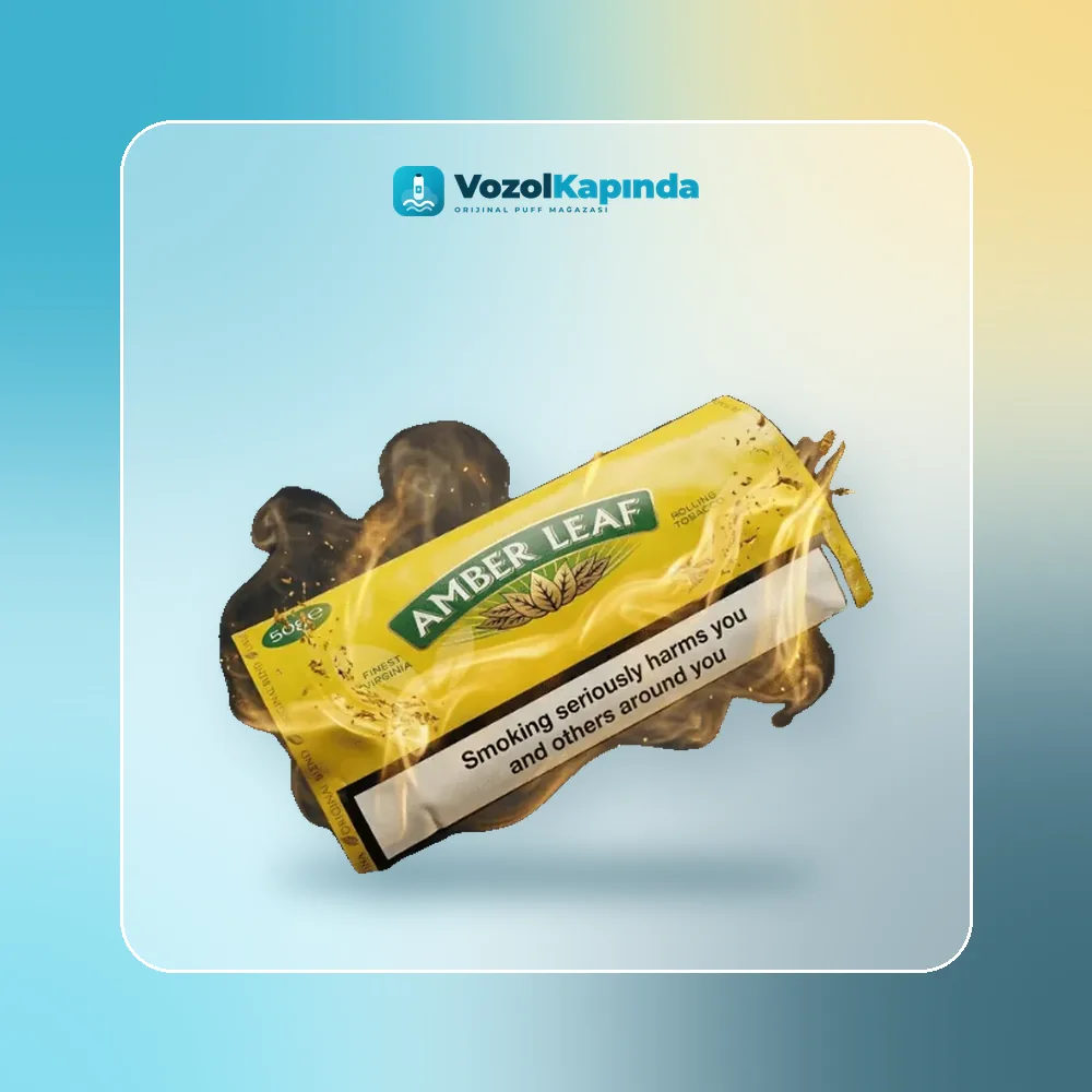 Amber Leaf Sarı ithal tütün 50gr Original Freeshop Paket Görünümü Amber Leaf Sarı ithal tütün 50gr Original Freeshop paket görünümü