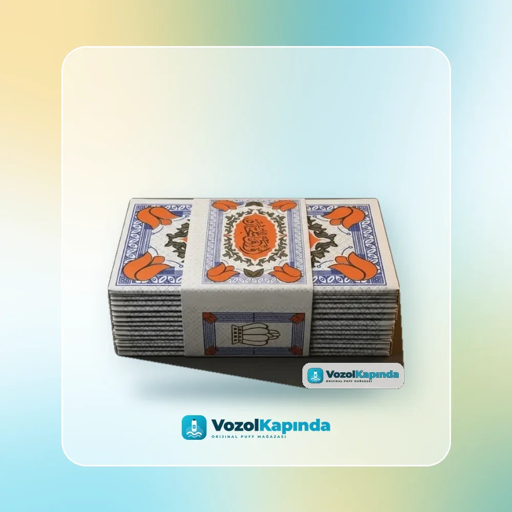 Arap Sigara Sarma Kağıdı 10 adet (1 box), Vozol Kapında orijinal sarma kağıdı