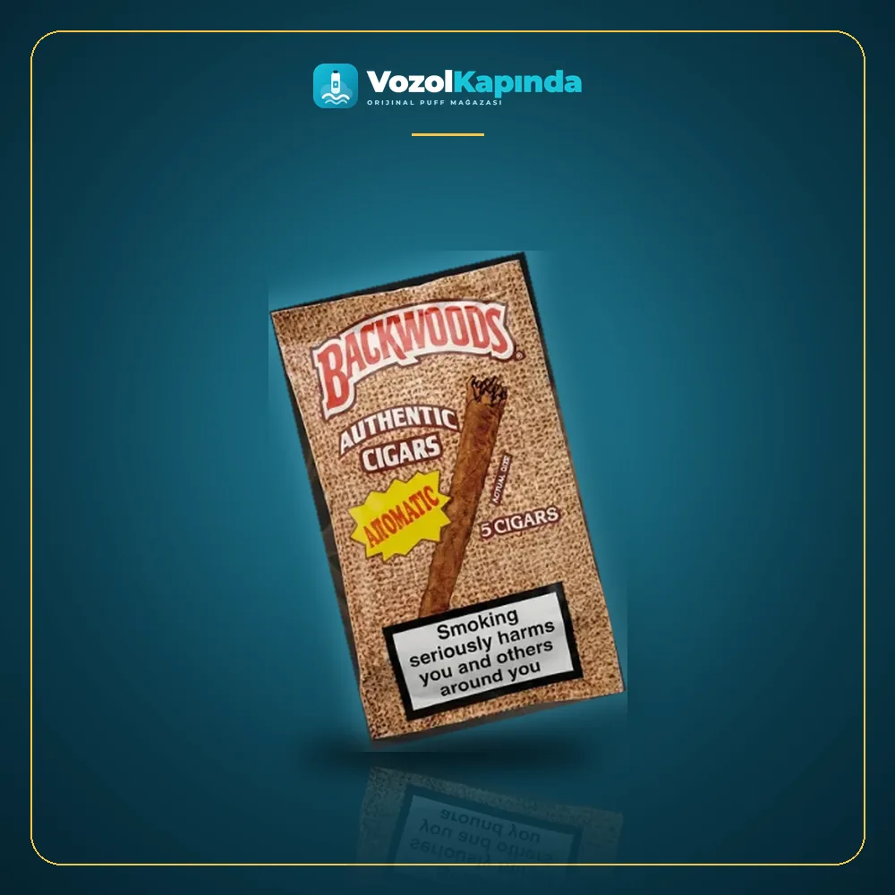 Backwoods Aromatic Islak Puro Ürün Görseli Backwoods Aromatic Islak Puro paket görünümü