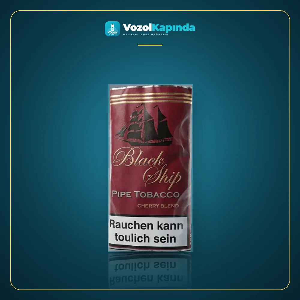 Black Ship Gold Blend Cherry Pipo Tütünü Ürün Görseli Black Ship Gold Blend Cherry Pipo Tütünü ürün görseli, orijinal pipo tütünü