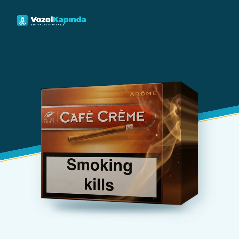 Cafe Creme Arome Sigarillo 10’s Paket Görünümü Cafe Creme Arome Sigarillo 10’s ürün görseli, orijinal sigarillo