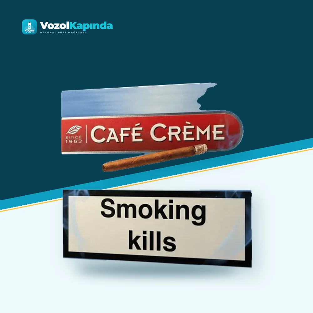 Cafe Creme Blue Sigarillo 10’s Orijinal Ambalaj Cafe Creme Blue Sigarillo 10’s ürün görseli, orijinal sigarillo