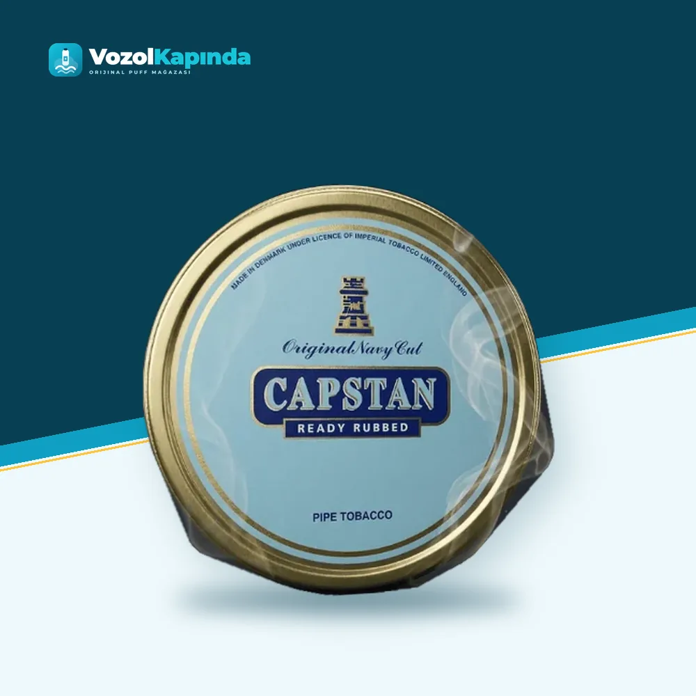 Capstan Original Navy Cut Pipo Tütünü 50gr Paket Görünümü Capstan Original Navy Cut Pipo Tütünü 50gr paket görünümü
