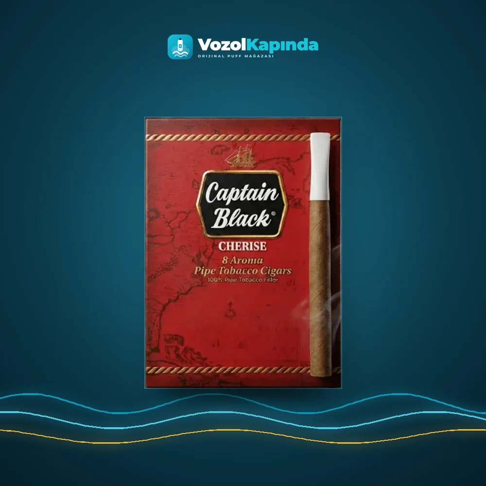 Captain Black Cherise Puro Vişne Aromalı Fiyatı Captain Black Cherise Puro Vişne Aromalı, Vozol Kapında orijinal puro