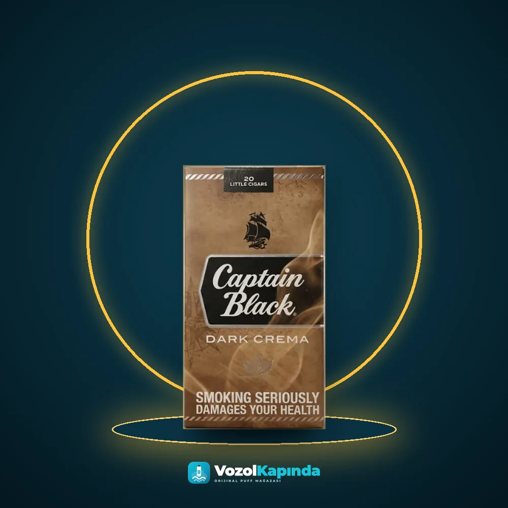 Captain Black Dark Crema İthal Sigara fiyatı ve siparişi, Vozol Kapında