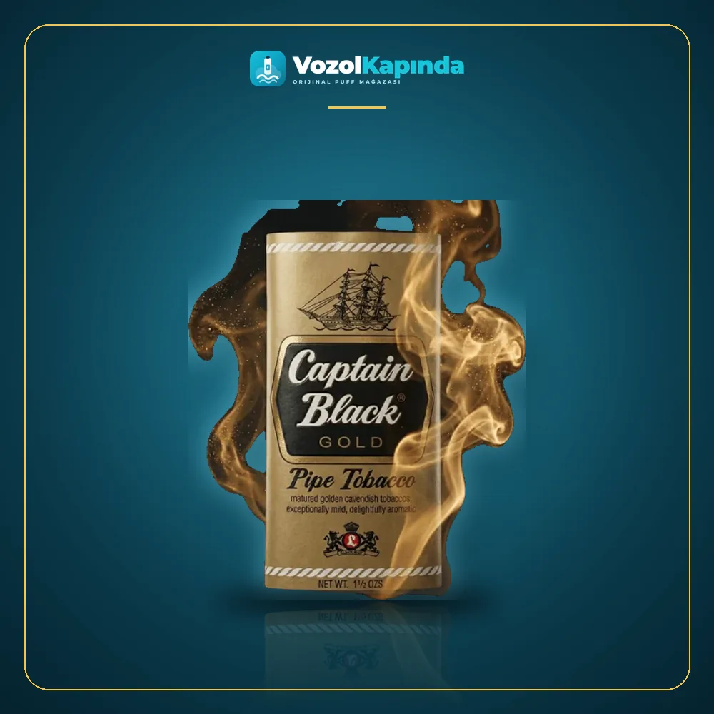 Captain Black Gold Pipo Tütünü 42.5 gr ürün görseli, orijinal pipo tütünü