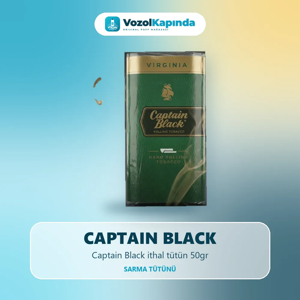 Captain Black ithal tütün 50gr Özellikleri Captain Black ithal tütün 50gr sipariş avantajları: kapıda ödeme ve gizli paket
