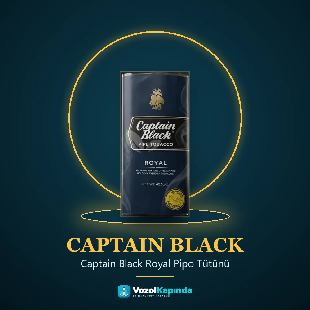 Captain Black Royal Pipo Tütünü Özellikleri Captain Black Royal Pipo Tütünü bilgi kartı, orijinal pipo tütünü