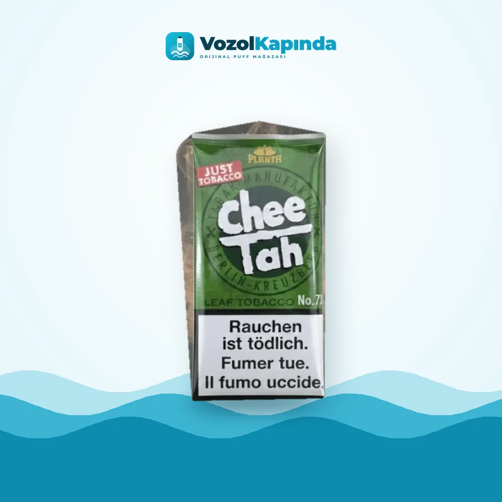 Chee Tah Green Leaf ithal tütün 30gr paket görünümü