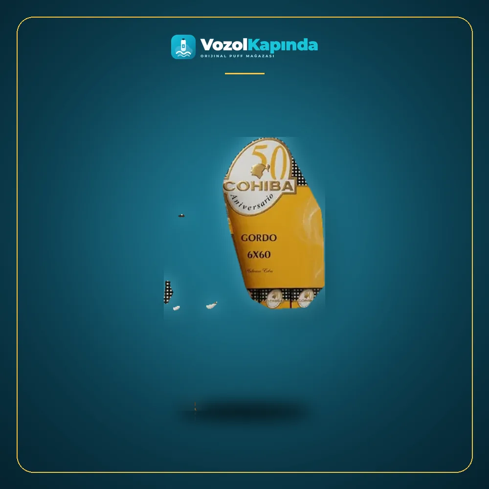 Cohiba Aniversario Cordo Puro 4’s Gift Pack DOMİNİC Orijinal Ambalaj Cohiba Aniversario Cordo Puro 4’s Gift Pack DOMİNİC paket görünümü