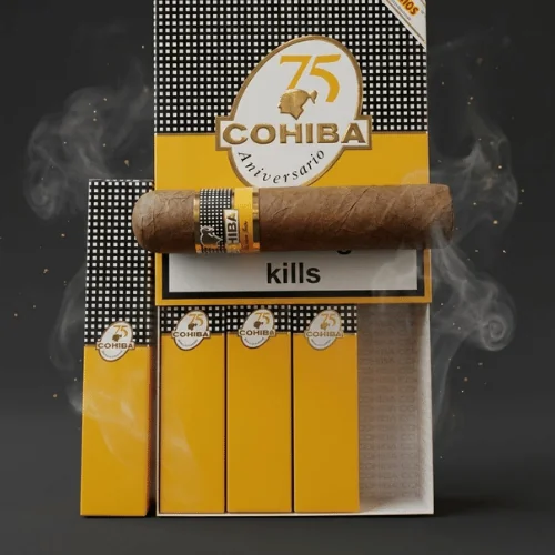 Cohiba Aniversario Puro – 4’s Gift Pack DOMİNİC