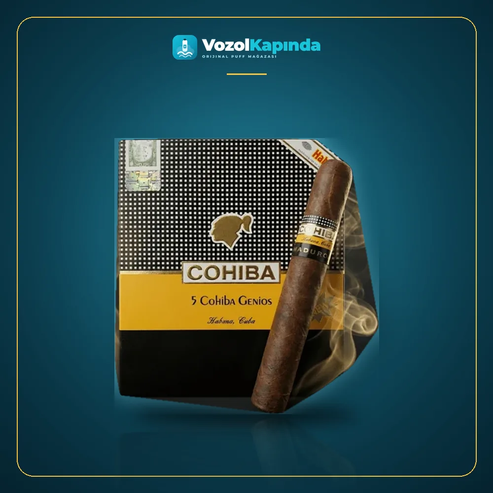 Cohiba Genios Puro 5’s Gift Pack DOMİNİC ürün görseli, orijinal puro
