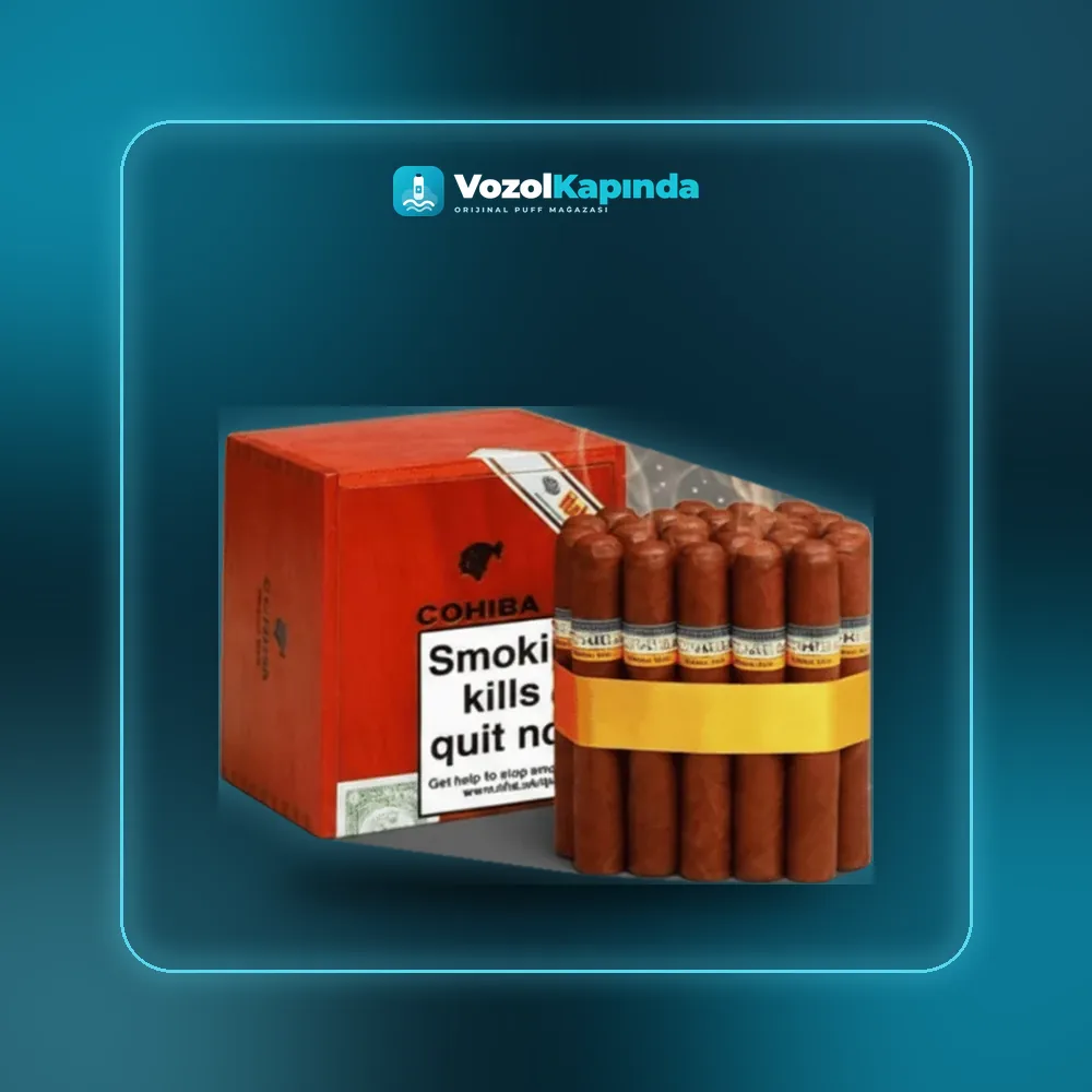 Cohiba Robustos Puro 25’li Ahşap Kutu DOMİNİC Fiyatı Cohiba Robustos Puro 25’li Ahşap Kutu DOMİNİC, Vozol Kapında orijinal puro
