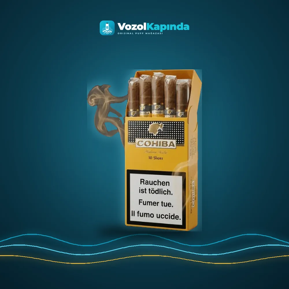 Cohiba Short 10 Puro 10’s, Vozol Kapında orijinal Küba purosu