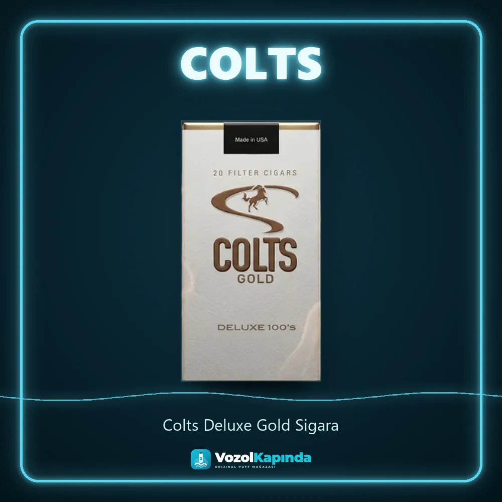 Colts Deluxe Gold Sigara sipariş avantajları: kapıda ödeme ve gizli paket