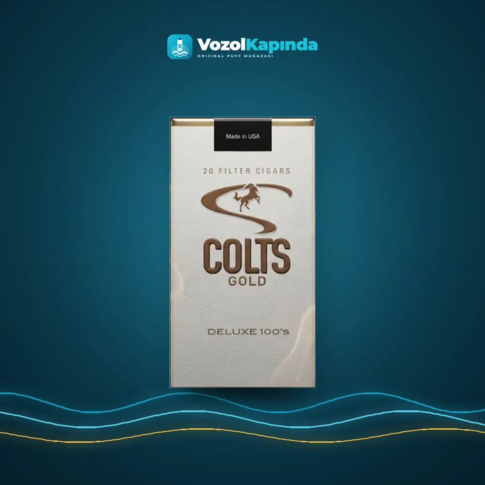 Colts Deluxe Gold Sigara, Vozol Kapında orijinal sigara