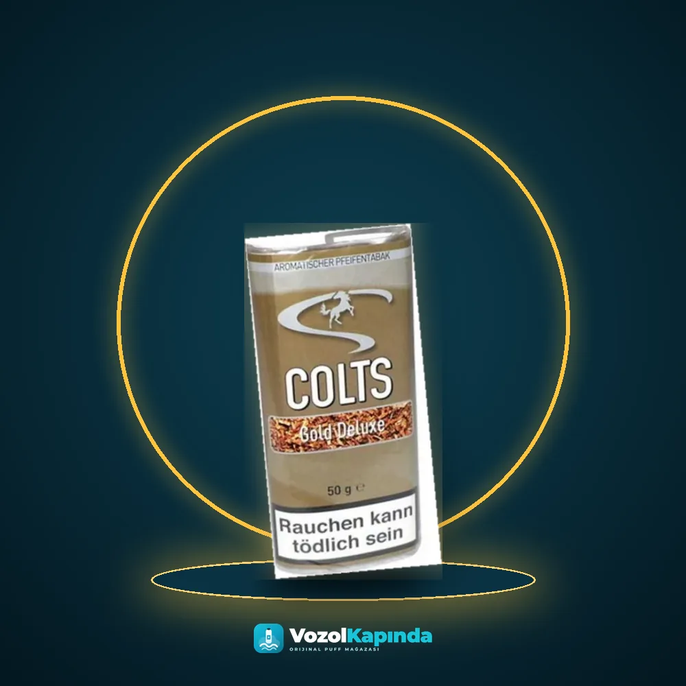 Colts Gold Deluxe Pipo Tütünü Sipariş Colts Gold Deluxe Pipo Tütünü satın al, Vozol Kapında