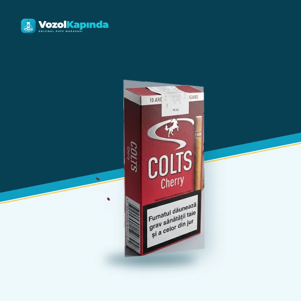 Colts Red Deluxe Cherry sigara Vişne aromalı paket görünümü