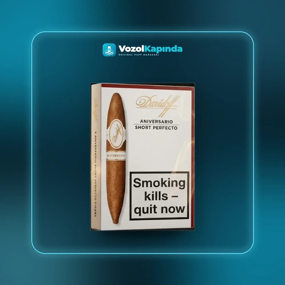 Davidoff Aniversario Short Perfecto Puro 4’s Gift Pack DOMİNİC fiyatı ve siparişi, Vozol Kapında