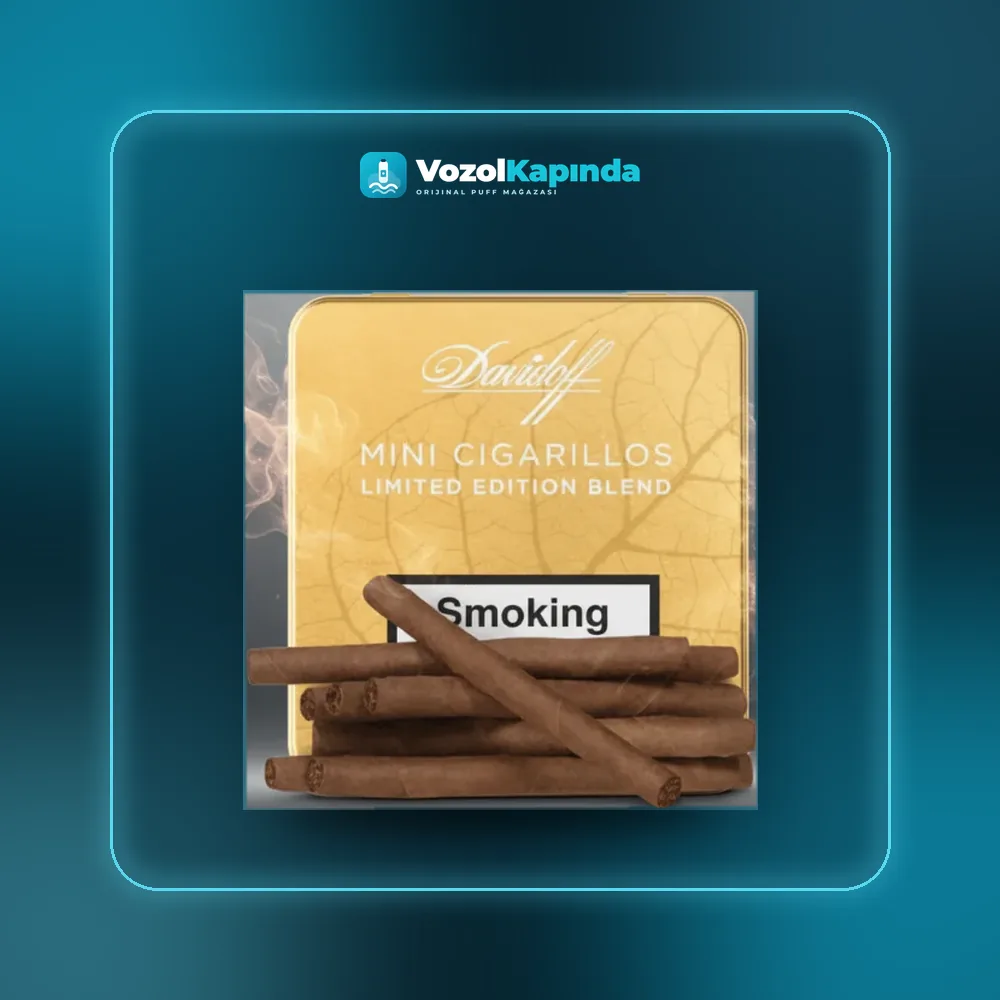Davidoff Mini Cigarillos Gold Limited Edition Fiyatı Davidoff Mini Cigarillos Gold Limited Edition satın al, Vozol Kapında
