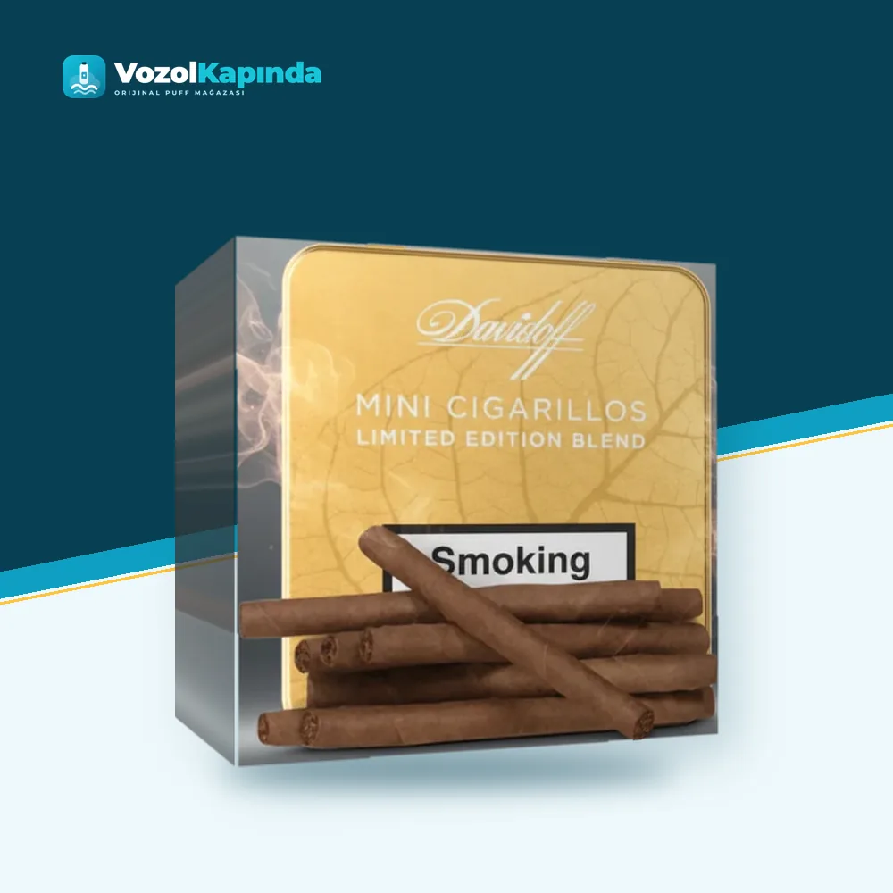 Davidoff Mini Cigarillos Gold Limited Edition Orijinal Ambalaj Davidoff Mini Cigarillos Gold Limited Edition ürün görseli, orijinal sigarillo