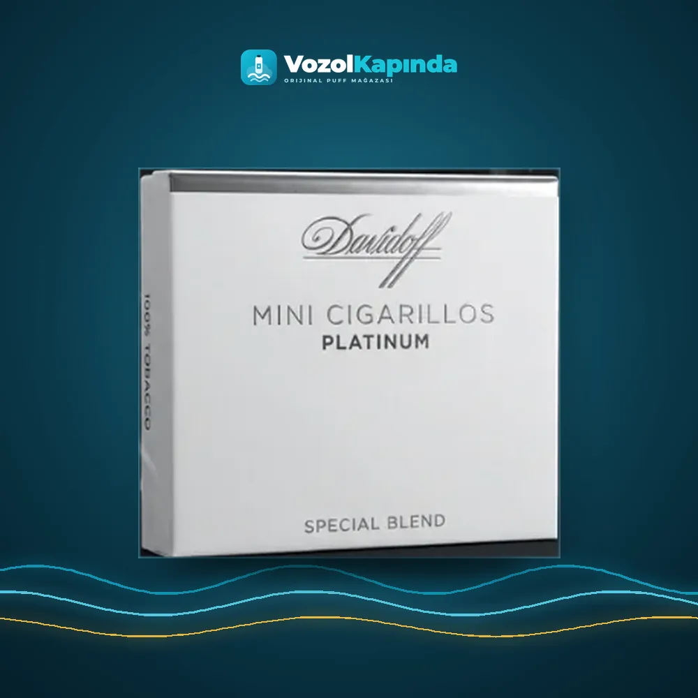 Davidoff Mini Cigarillos Platinum sigarillo Fiyatı Davidoff Mini Cigarillos Platinum sigarillo, Vozol Kapında orijinal sigarillo