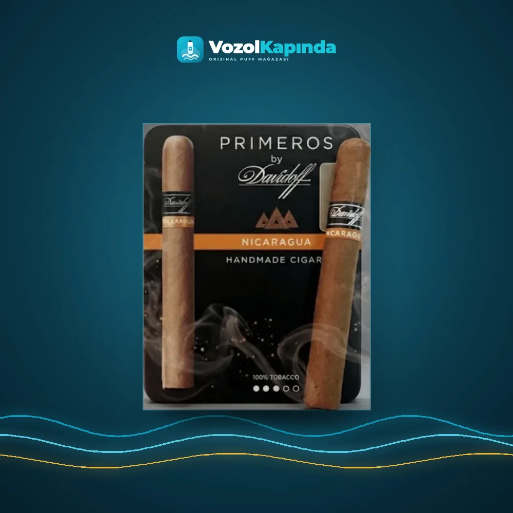 Davidoff Primeros Nicaragua Puro 6’s Metal Kutu Sipariş Davidoff Primeros Nicaragua Puro 6’s Metal Kutu, Vozol Kapında orijinal Küba purosu