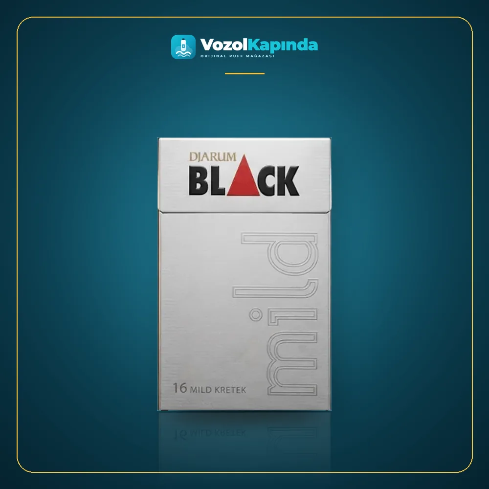 Djarum Black Mild ithal sigara ön yüz görseli, orijinal ambalaj