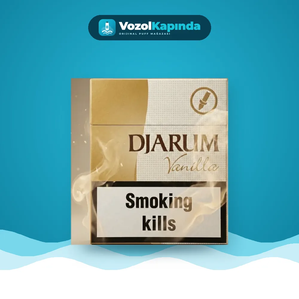 Djarum Vanilla sigara Vanilya ve Karanfil aromalı fiyatı ve siparişi, Vozol Kapında