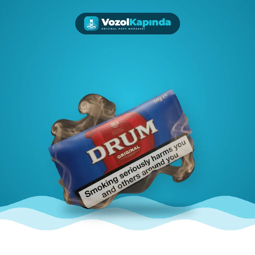 Drum Mavi İthal Tütün 50gr, Vozol Kapında orijinal sarma tütünü