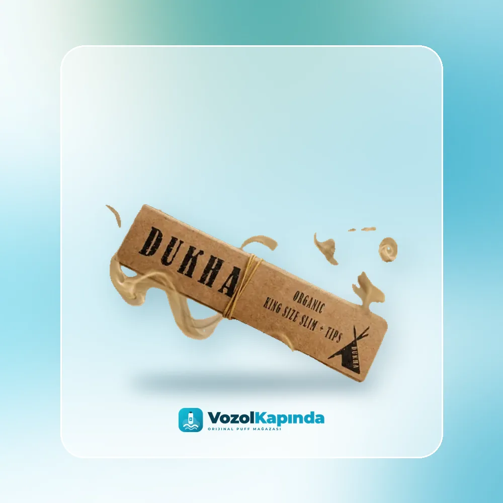 Dukha Organic King Size Slim Sigara Kağıdı Zıvanalı Sipariş Dukha Organic King Size Slim Sigara Kağıdı Zıvanalı fiyatı ve siparişi, Vozol Kapında