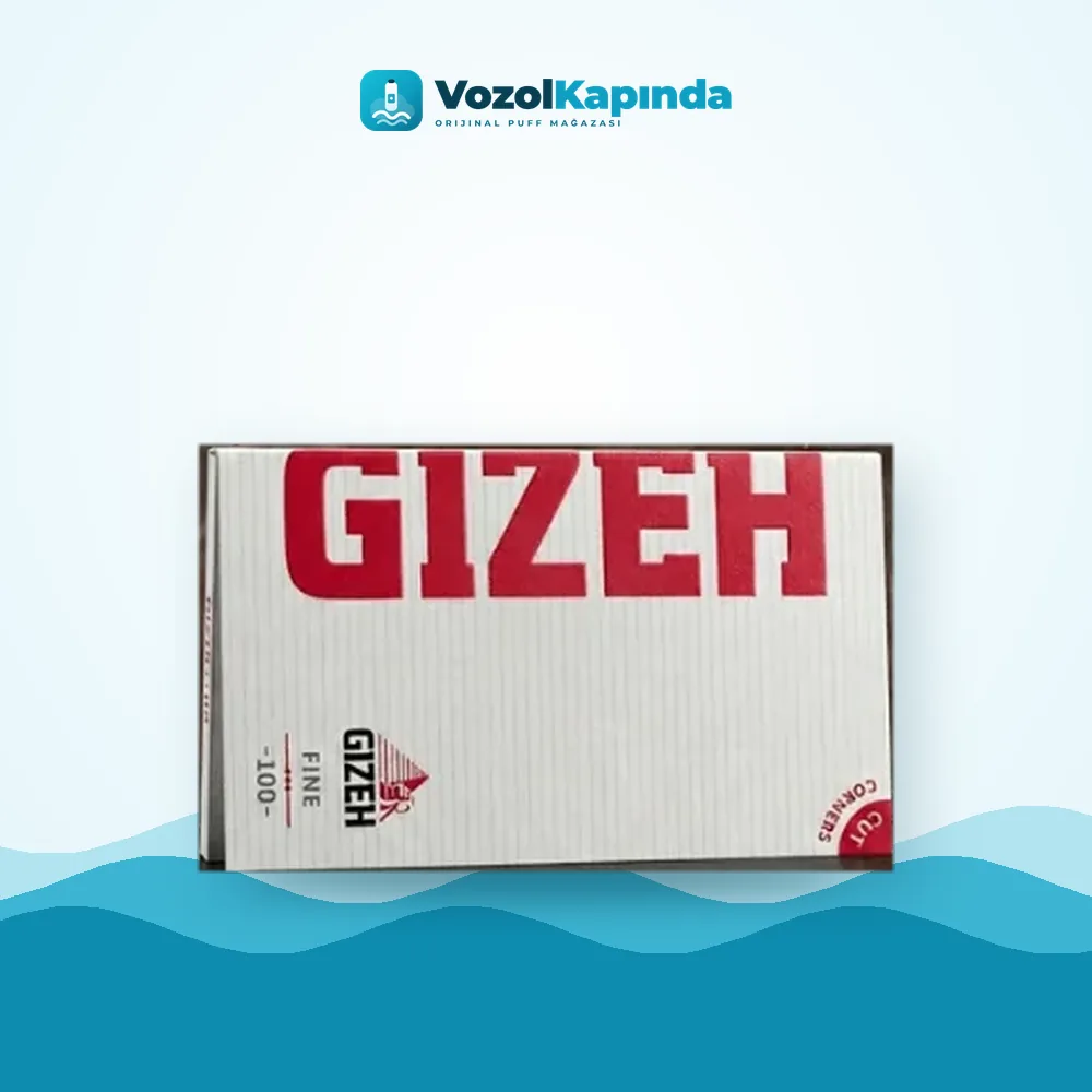 Gizeh Fine Double sarma kağıdı Kırmızı 20’li Box Ürün Görseli Gizeh Fine Double sarma kağıdı Kırmızı 20’li Box ürün görseli, orijinal sarma kağıdı