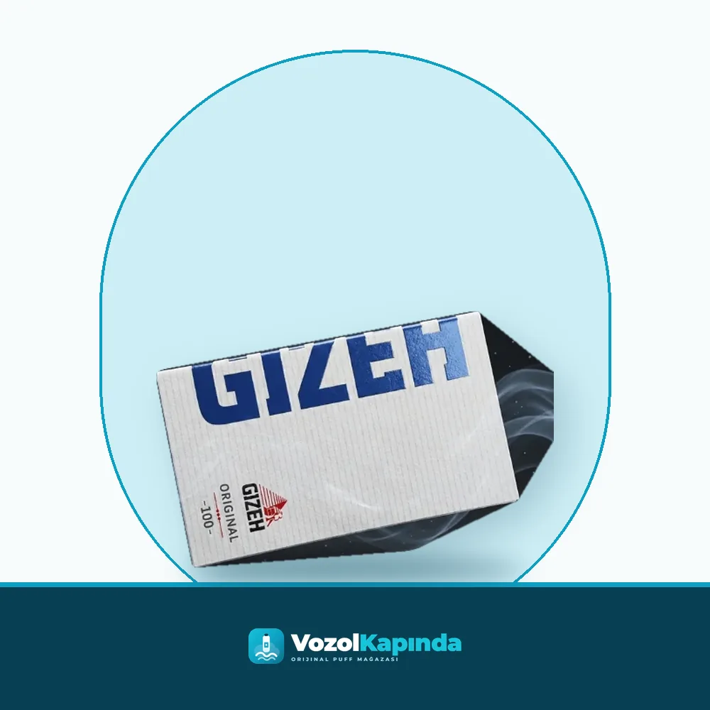 Gizeh Original Double sarma kağıdı Mavi 20’li Box Ürün Görseli Gizeh Original Double sarma kağıdı Mavi 20’li Box ürün görseli, orijinal sarma kağıdı