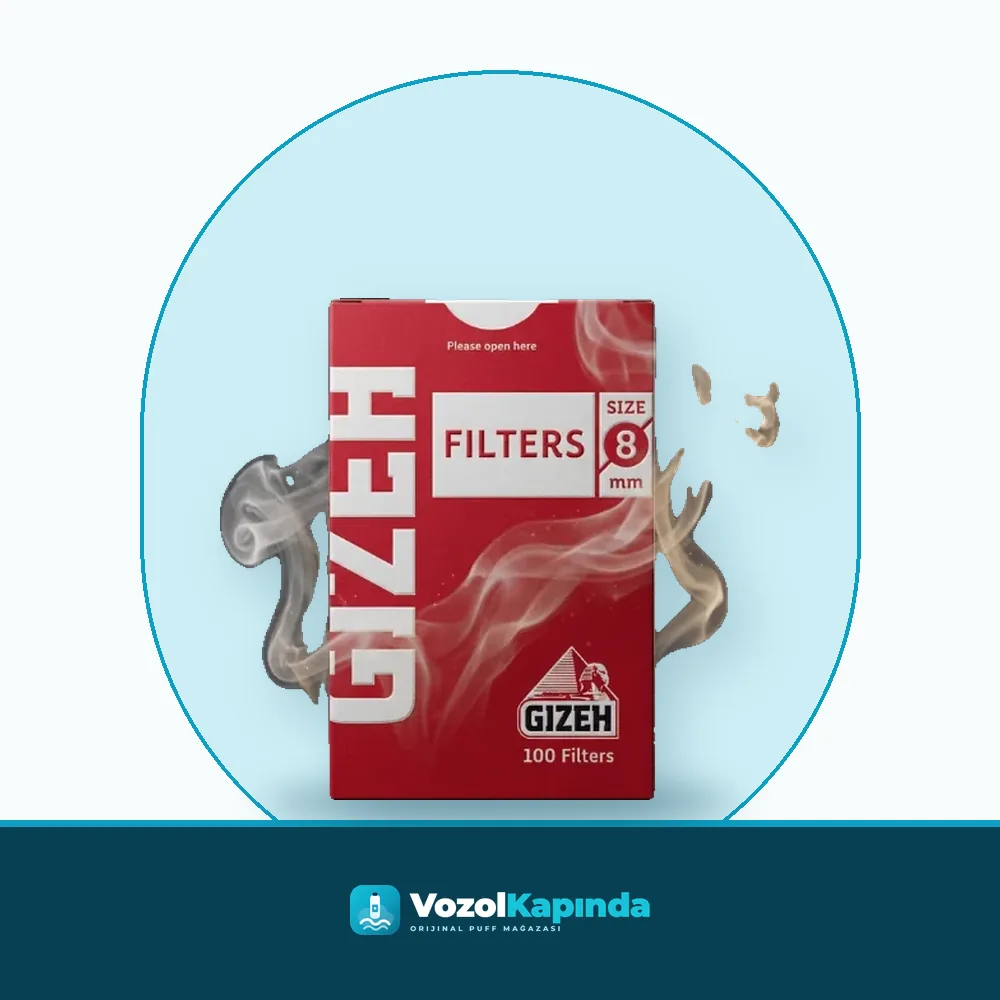 Gizeh Popup 8mm Kalın Filtre Orijinal Ambalaj Gizeh Popup 8mm Kalın Filtre ürün görseli, orijinal sarma filtresi