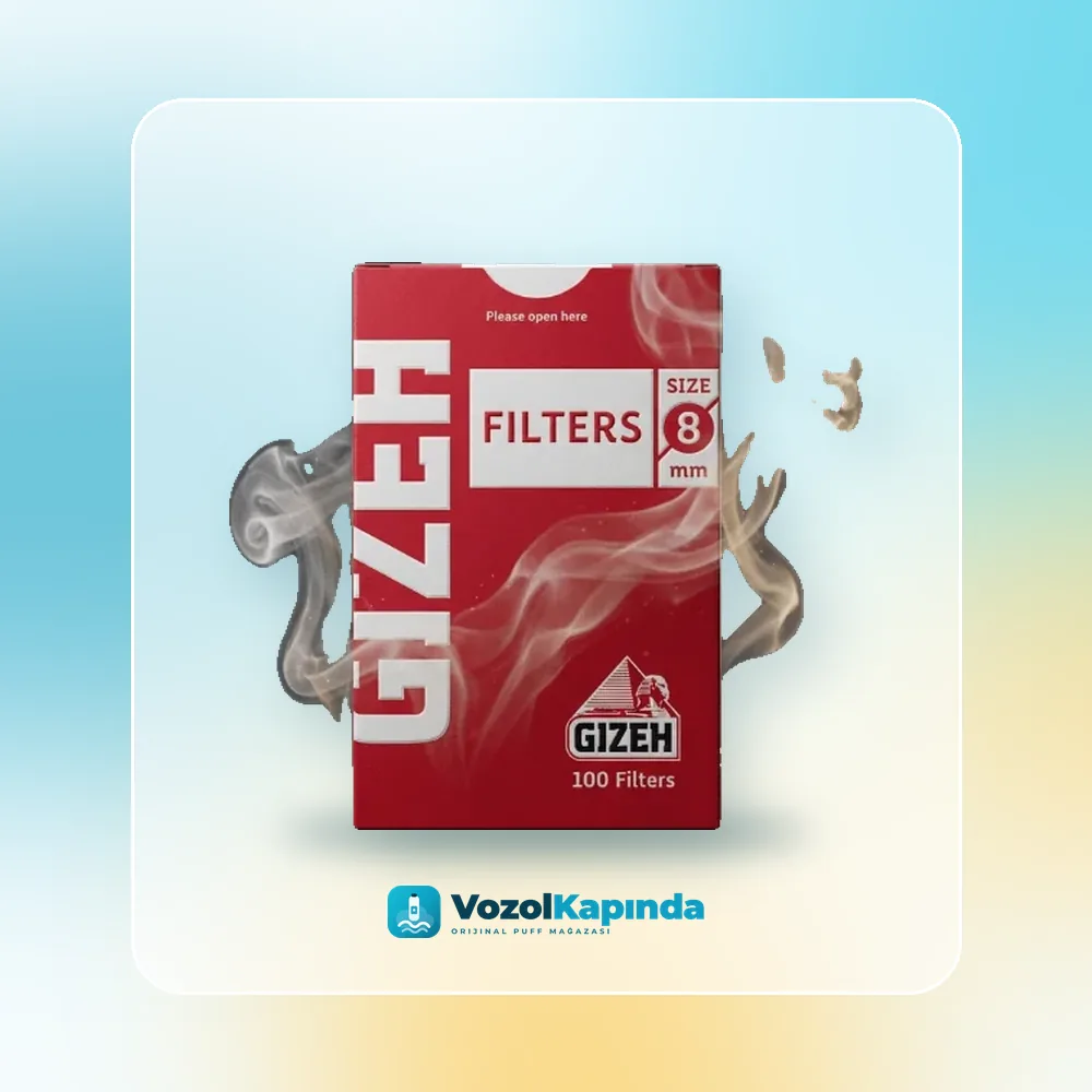 Gizeh Popup 8mm Kalın Filtre Satın Al Gizeh Popup 8mm Kalın Filtre, Vozol Kapında orijinal sarma filtresi