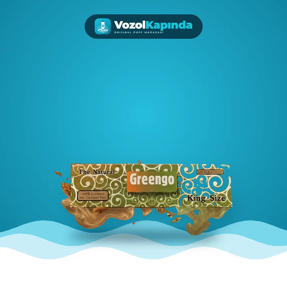 Greengo King Size Slim Uzun Sigara Kağıdı fiyatı ve siparişi, Vozol Kapında