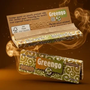 Greengo Organik Unbleached Sigara Kağıdı – Tekli