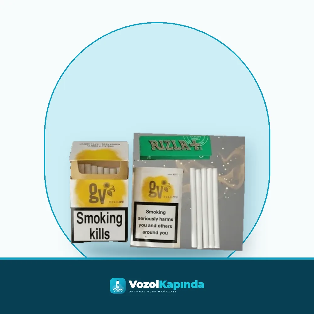 GV Smooth Sarı Tütün Box -12,5gr Orijinal Ambalaj GV Smooth Sarı Tütün Box -12,5gr ürün görseli, orijinal sarma tütünü