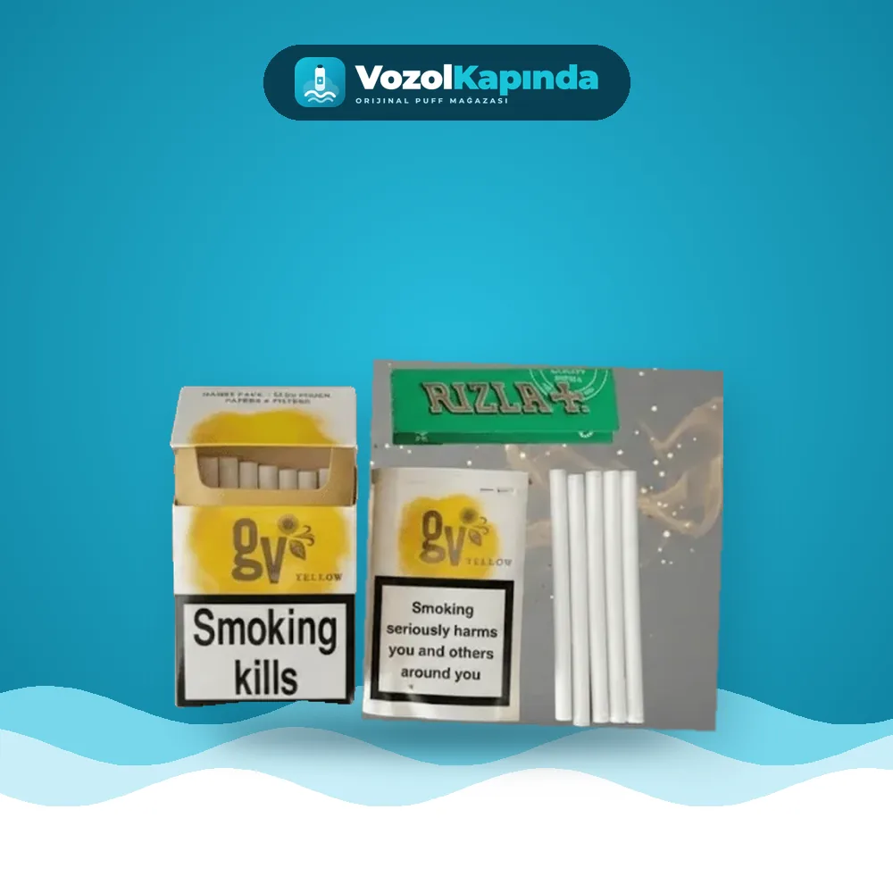 GV Smooth Sarı Tütün Box -12,5gr Fiyatı GV Smooth Sarı Tütün Box -12,5gr, Vozol Kapında orijinal sarma tütünü
