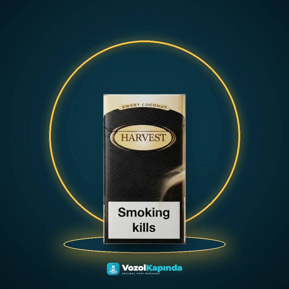 Harvest Superslim Coconut ithal sigara Hindistancevizi Sipariş Harvest Superslim Coconut ithal sigara Hindistancevizi, Vozol Kapında orijinal puro
