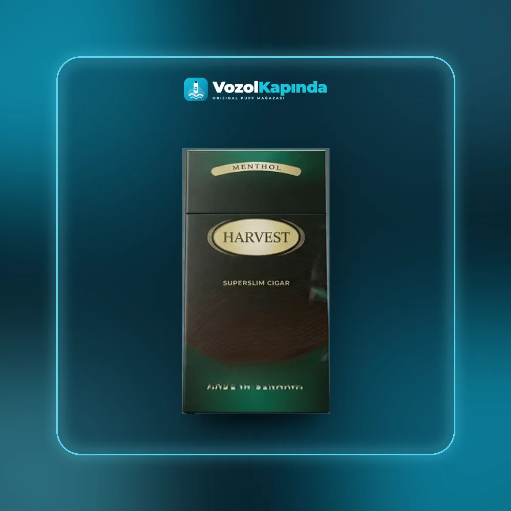Harvest Superslim Menthol sigara satın al, Vozol Kapında