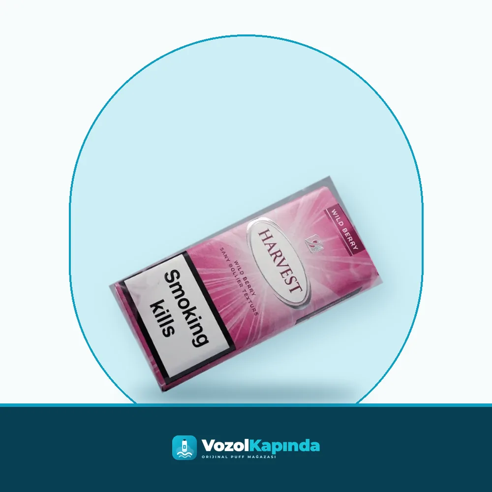 Harvest Wild Berry tütün Yabanmersini aromalı 30gr Ürün Görseli Harvest Wild Berry tütün Yabanmersini aromalı 30gr ürün görseli, orijinal sarma tütünü