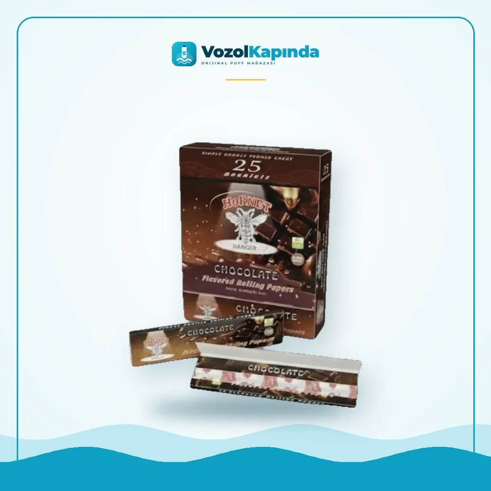 Hornet Chocolate Çikolata Aromalı sarma kağıdı King Size Fiyatı Hornet Chocolate Çikolata Aromalı sarma kağıdı King Size satın al, Vozol Kapında