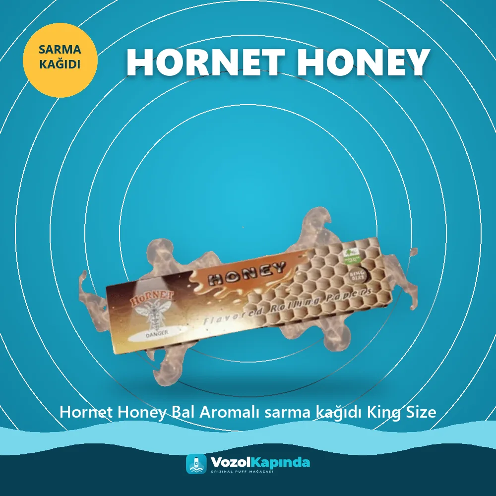 Hornet Honey Bal Aromalı sarma kağıdı King Size Sipariş Bilgileri Hornet Honey Bal Aromalı sarma kağıdı King Size özellikleri: orijinal ürün, kapıda ödeme, gizli paket